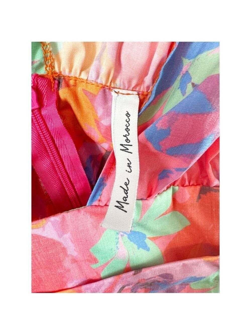 NWOT AsYou Vibrant Floral Mini Dress Size 6 - Picture 5 of 5